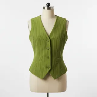 Corduroy 6W COTTON TOUCH green