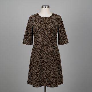 Corduroy STRETCH Little Leopard taupe