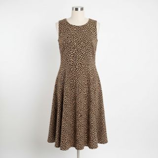 Corduroy STRETCH Little Leopard sand