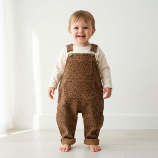 Corduroy STRETCH Little deer taupe