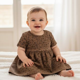 Corduroy STRETCH Little hedgehog taupe