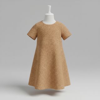 Corduroy STRETCH Little clouds sand