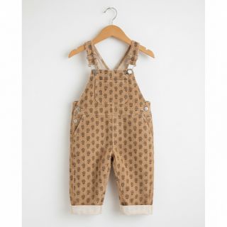 Corduroy STRETCH Little flower sand