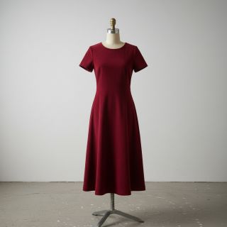 Corduroy wine red