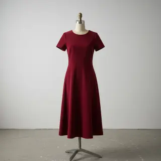 Corduroy wine red