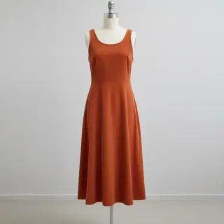 Corduroy terracotta