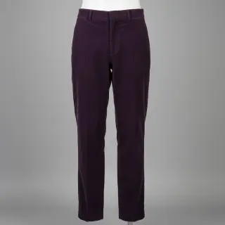 Corduroy aubergine