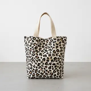 Decoration fabric Linenlook Animal skin natural