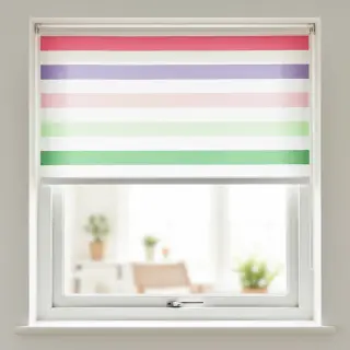 Decoration fabric Stripes multicolour design C