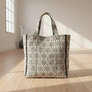 Decoration fabric jacquard Bong ecru