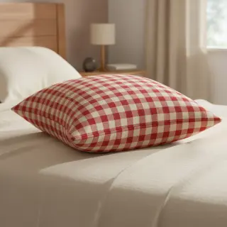 Decoration fabric Celestin LUREX rouge