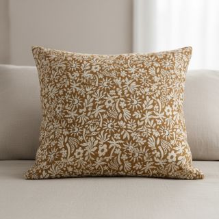 Decoration fabric jacquard Sunlight jaune