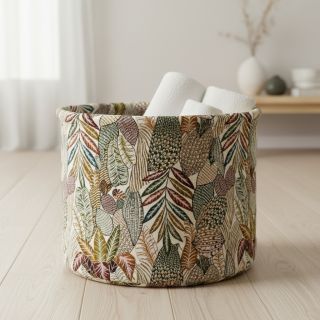 Decoration fabric jacquard Egypte blanc