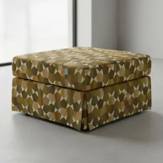 Decoration fabric jacquard Mustang gold