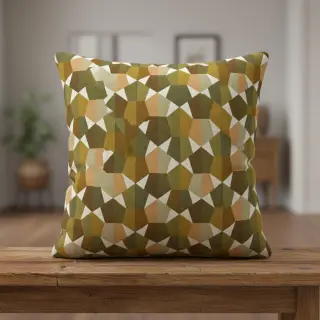 Decoration fabric jacquard Mustang gold