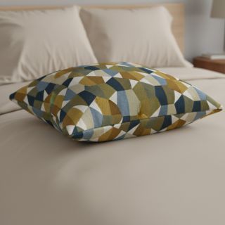 Decoration fabric jacquard Mustang blue