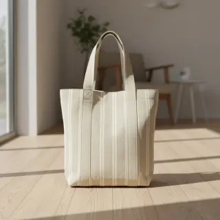 Decoration fabric jacquard LINEN LOOK Etretat lin