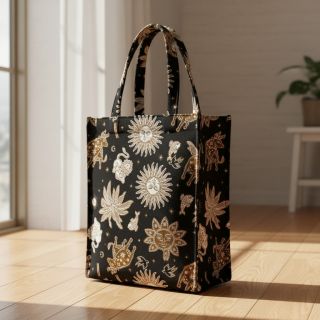 Decoration fabric jacquard Pygmalion noir