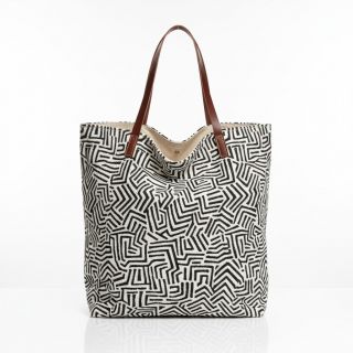 Decoration fabric jacquard Mesopotamie allover graphite