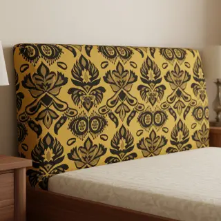Decoration fabric jacquard Baccara gold