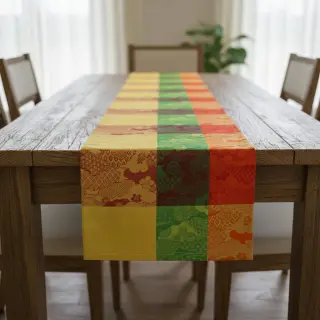 Decoration fabric FRENCH TABLE CLOTH JACQUARD Niwa allover summer