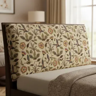 Decoration fabric GOBELIN PREMIUM Primal Birdscape Art design B