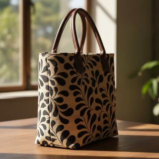 Decoration fabric GOBELIN PREMIUM Drop Wave Branch design B