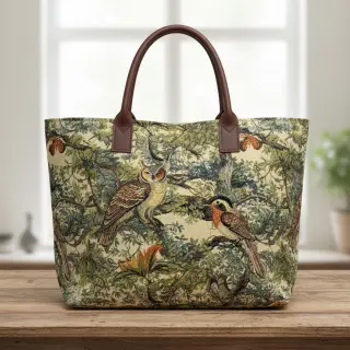 Decoration fabric GOBELIN PREMIUM Bird Heritage Forest