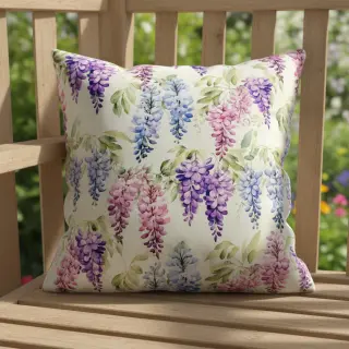 Decoration fabric Serene Wisteria Charm digital print