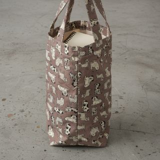 Decoration fabric Linenlook premium Dog Wildlife Art