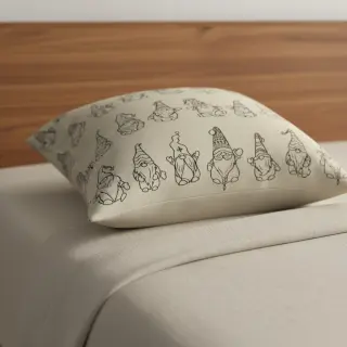 Decoration fabric Linenlook premium Tomte Jolly Line