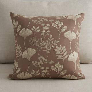 Decoration fabric Linenlook premium Delicate Flora Branch