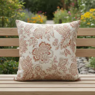 Decoration fabric Ceylan terracotta