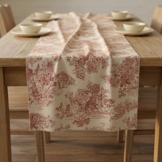 Decoration fabric Gabrielle rouge