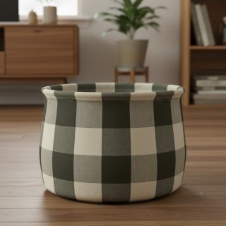 Decoration fabric BIG Celestine kaki