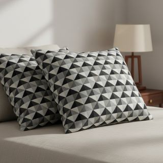 Decoration fabric GOBELIN PREMIUM Triangle graphic art