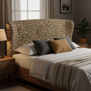 Decoration fabric jacquard Pelage peanut