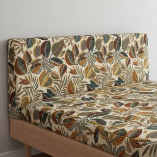 Decoration fabric jacquard Cacao allover multico