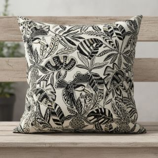 Decoration fabric jacquard Fortuna blanc