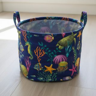 Decoration fabric premium Underwater sea life digital print