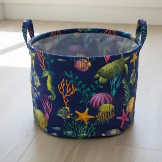 Decoration fabric premium Underwater sea life digital print