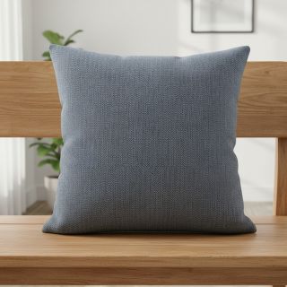 Decoration fabric DOBBY Zigzag navy blue