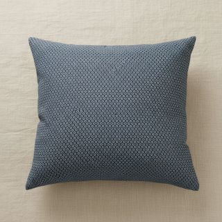 Decoration fabric DOBBY Coloured Dot navy blue