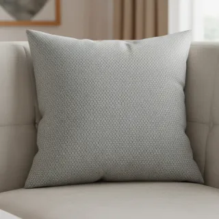 Decoration fabric DOBBY Coloured Dot grey