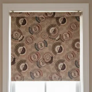 Decoration fabric jacquard Mandala Circle Sun
