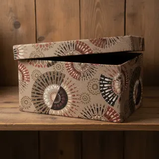 Decoration fabric jacquard Mandala Circle Sun