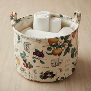 Decoration fabric premium Linenlook Redfruit Jam Recipe digital print