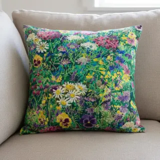 Decoration fabric premium Spring Flower Garden digital print