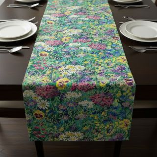 Decoration fabric premium Spring Flower Garden digital print