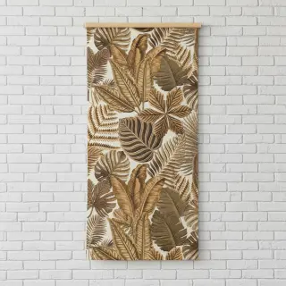 Decoration fabric premium Leaf Embroidery digital print